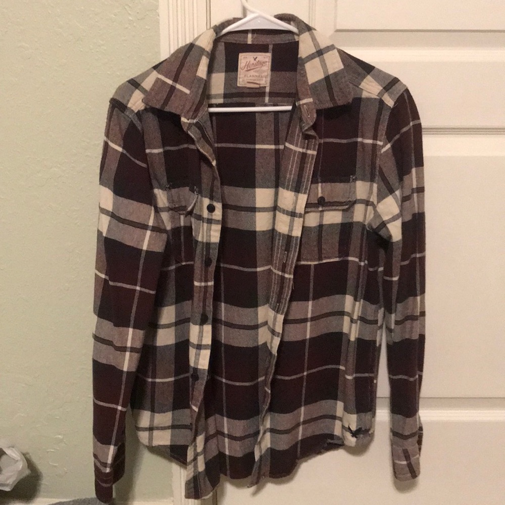 Maroon Flannel